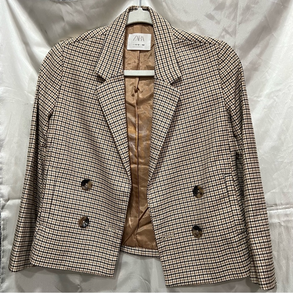 Zara cropped blazer